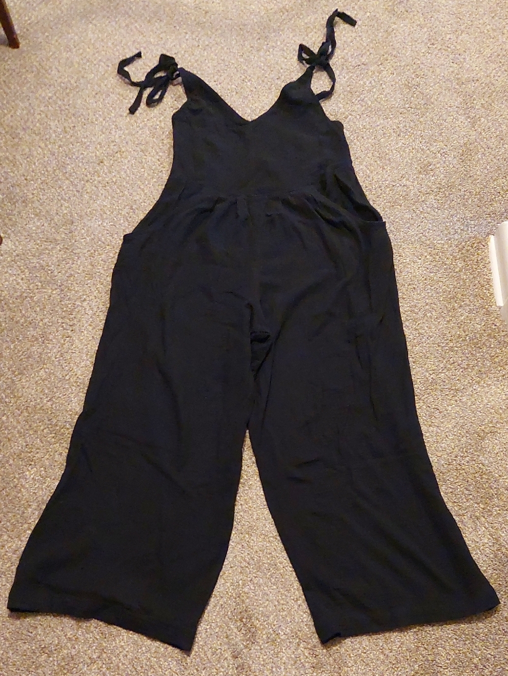 Apricot Wide-Leg Romper